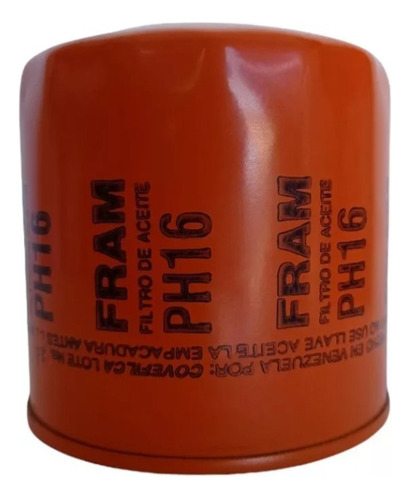 Filtro De Aceite  Fram Ph-16
