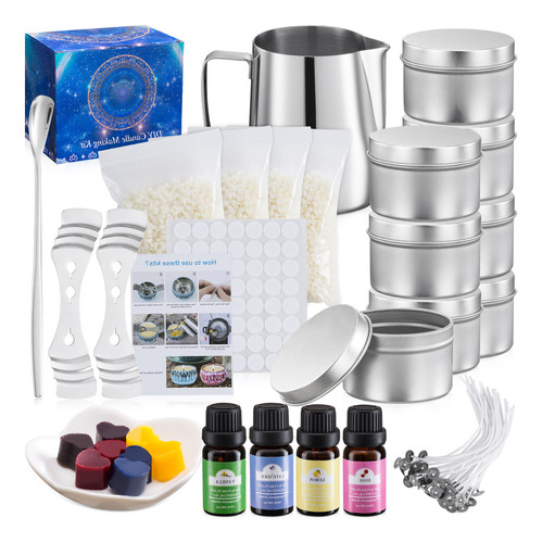 L Vela Perfumada Diy Homebrew Kit De Regalo