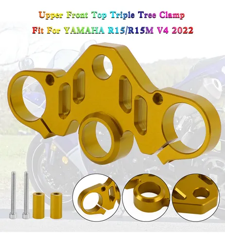 Abrazadera Cnc Triple En Forma De Árbol Para Yamaha R15 V4 2