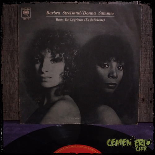 Barbra Streisand & Donna Summer No More Tears Vinilo Maxi