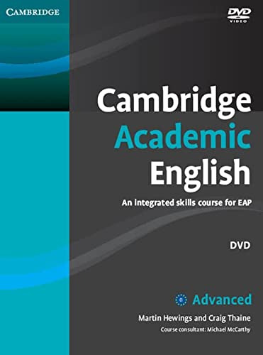 Libro Cambridge Academic English C1 Advanced Dvd De Vvaa Cam
