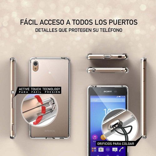 Case Ringke Fusion Para Xperia Z3 Plus / Z4 Importado De Usa