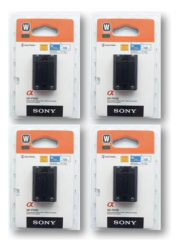 (4) Baterias Mod. 76546 Para Sony Zv-e10 Mirrorless