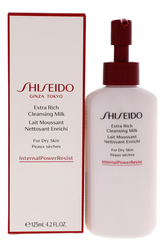 Limpador Shiseido Extra Rich Leite De Limpeza 125ml Para Pel