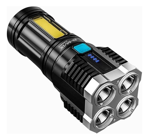 Lanterna  4 Leds Potente Strob Ultra Original