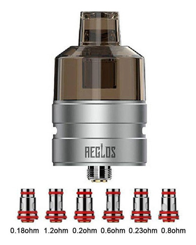 Tanque Claromizador Tankpro Uwell Aeglos Incluye 6 Coils 