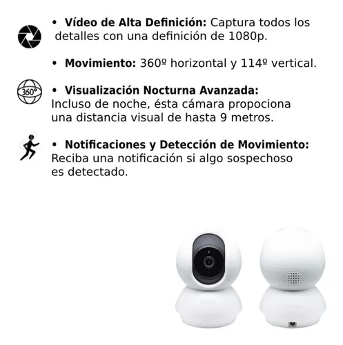 Tp-link, Cámara Ip Wifi Robótica, Full Hd / Audio, Tapo C200 Color