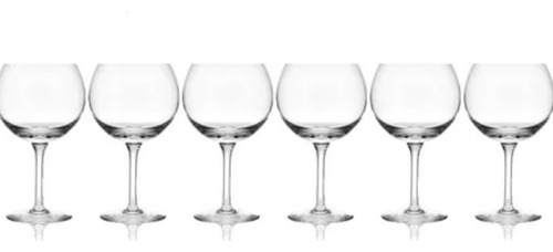 6 Copas Para Gin Tonic De Cristal