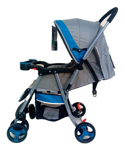Imagen 4 de 9 de Coche Paseador Zircon Azul Cutebabies C12010801