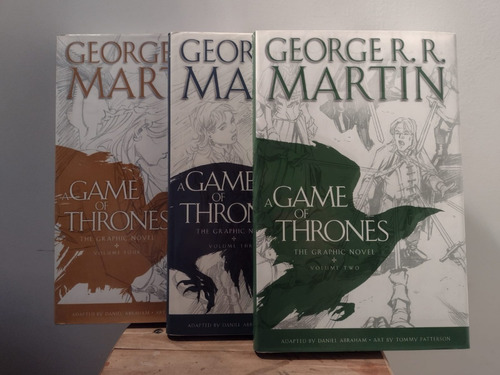 A Game Of Thrones, The Graphic Novel V2, V3 Y V4 - En Inglés