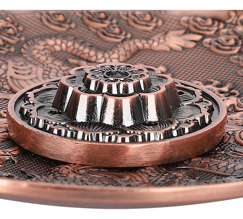 Soporte Para Plato De Incienso Con Forma De Dragón Doble, Al