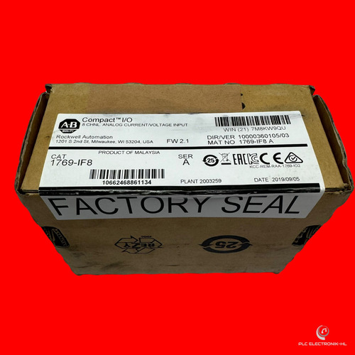 Allen Bradley 1769-if8 Modulo De Entrada Analogica Original