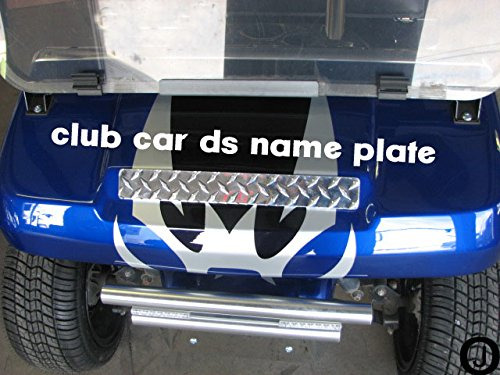 Club Car Placa Diamante Nombre Cover