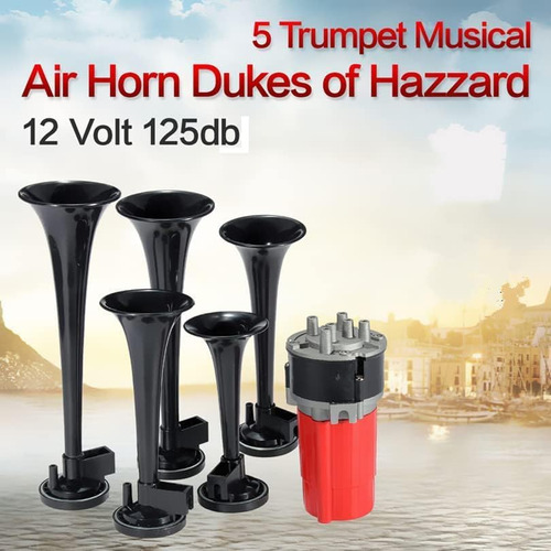 Trompeta Musical, 125db Auto De Duke Of Hazzard