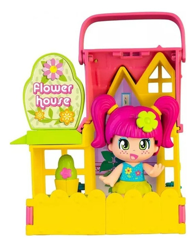 Pinypon Set De Casitas Accesorios Flower House Pny26000 Srj