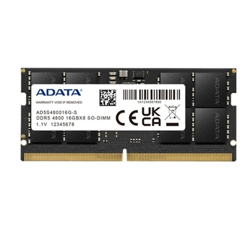 Memoria Ram 16gb Ddr5 4800mhz Laptop Sodimm