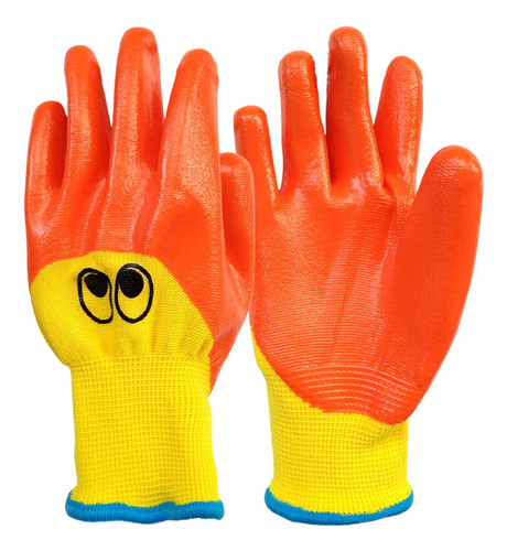 1 Par De Guantes De Jardinería Transpirables Para Niños,