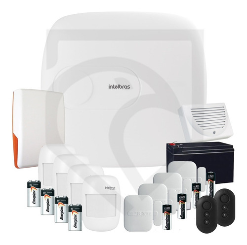 Kit Alarma Casa Intelbras Inalámbrica Celular Martinez