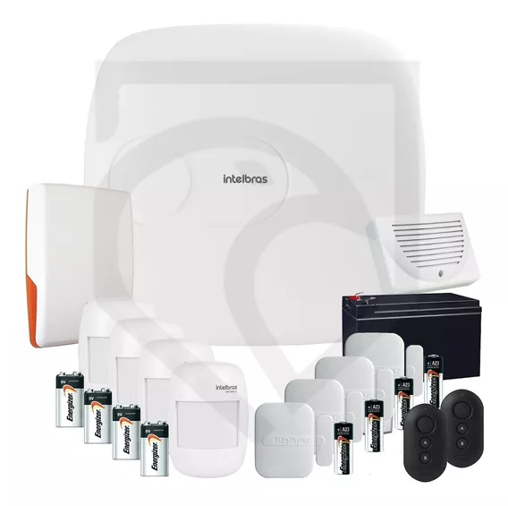 Kit Alarma Casa Intelbras Inalámbrica Celular Martinez