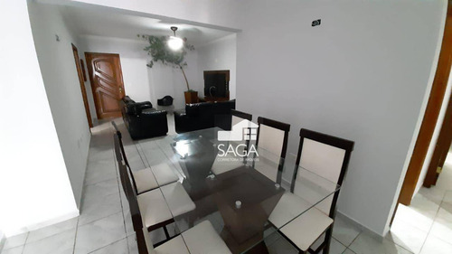 Imagem 4 de 20 de Apartamento Com 3 Dormitórios À Venda, 120 M² Por R$ 535.000,00 - Canto Do Forte - Praia Grande/sp - Ap4185
