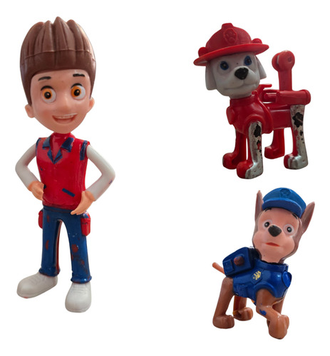 Brinquedo Infantil Patrulha Canina Kit Com 10 Personagens