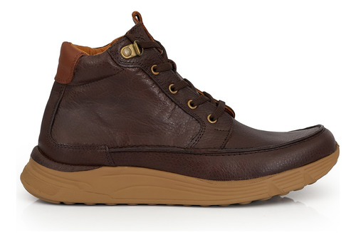 Bota Hombre Cuero Borcego Urbana Zapato Briganti Confort