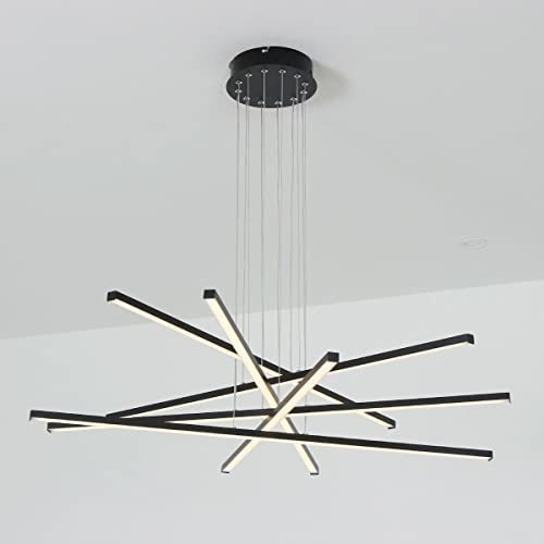 Umeiluce Lámpara De Araña Moderna De 6 Luces Led Para Isla D