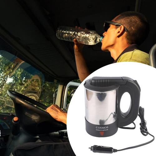 Hervidor Eléctrico Para Coche, Botella Calefactora De 12 V