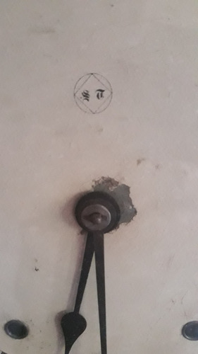 Antiguo Reloj De Pared C/péndulo Seth Thomas Usa Funcionando (Usado)