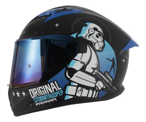 Casco Sh-522sp Tropper Ngr M/az Viraz