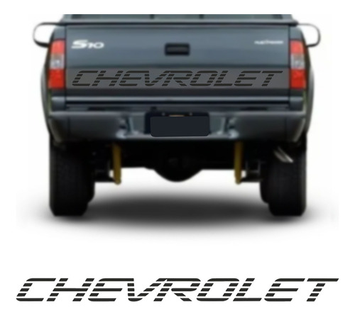 Emblema/adesivo Chevrolet S10 / Chevy / Picape Corsa