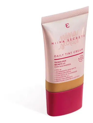 Base Líquida Daily Tint Cream Niina Secrets Longa Duração Tom Cor 70