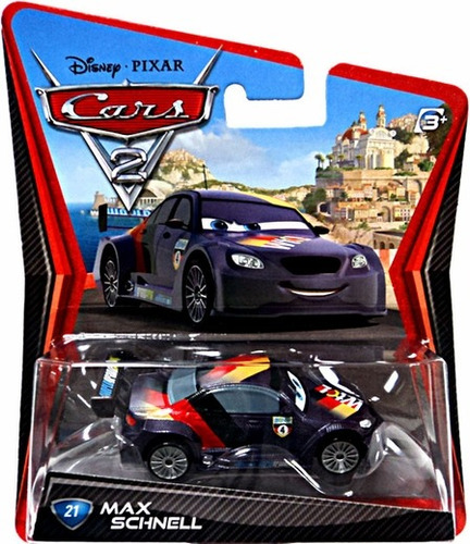 Miniatura Disney Cars Max Schnell Carros Mattel Cartela Rara