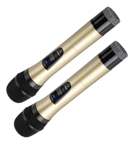 Micrófono De Mano Inalámbrico Vhf Universal Con Receptor