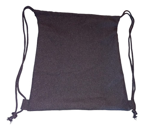 Morral Negro Poliéster De 30x35 Pack 10 Unidades