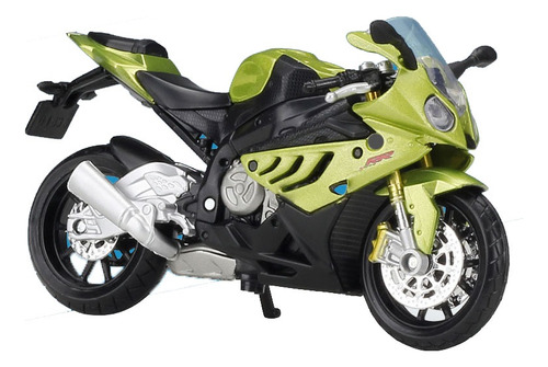 1:18 Modelo De Motocicleta Para Bmw S1000rr Verde