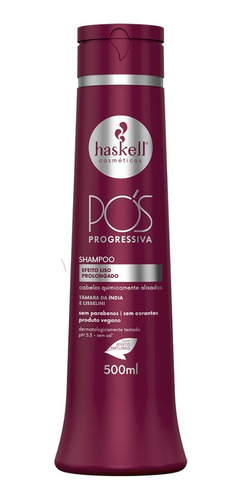 Haskell Pós Progressiva Shampoo 500ml