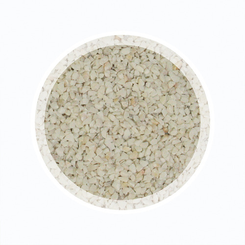 Piedra Decorativa - Ideal Para Macetas, White Snow 04-s-25 Granulometría máxima 0.5 cm Granulometría mínima 0.4 cm