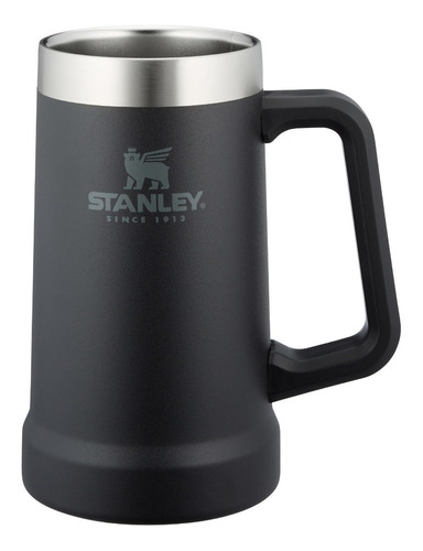 Jarra De Cerveza Stanley Negro 700ml