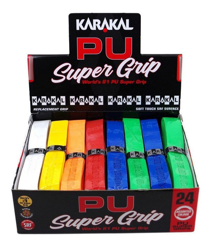 Cushion Grip Karakal Pu Super Assorted Sortido - Unidade