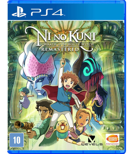 Ni No Kuni - Wrath Of The White Witch Ps4 Midia Fisica