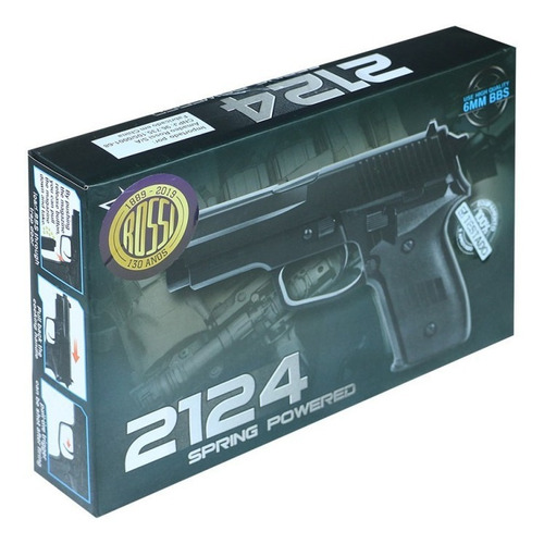 Imagem 5 de 7 de Pistola Airsoft Sig Sauer P226 6mm Spring Vigor + 2000 Bbs