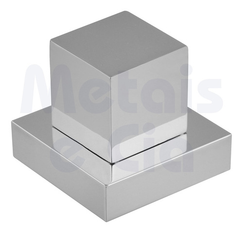 Imagem 2 de 7 de Kit 6 Acabamento Quadrado Registro C81 Deca Similares 3/4