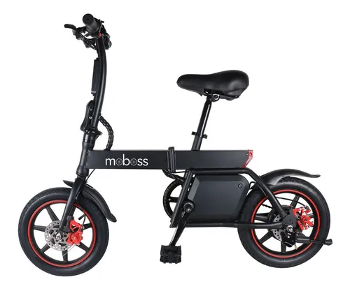 Bicicleta Eléctrica ZM400 Negro - Moboss