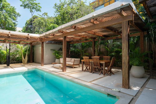 Departamento Con Internet Satelital Starlink, A Un Costado De La Alberca, Aldea Zama, Tulum