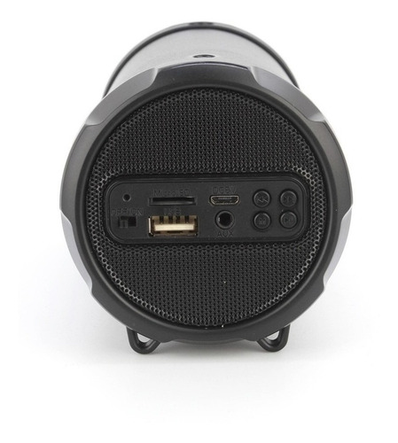 Imagen 3 de 6 de Parlante Master-G G-Bass Micro portátil con bluetooth negra
