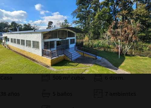 Casa En Venta - 6 Dormitorios 4 Baños - 3.750mts2 - Tigre