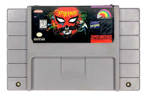 Spider-man Animated Series - Juego Original Super Nintendo