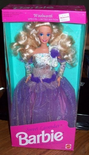 Dulce Lavanda Barbie Woolworth Especial Edicion Limitada