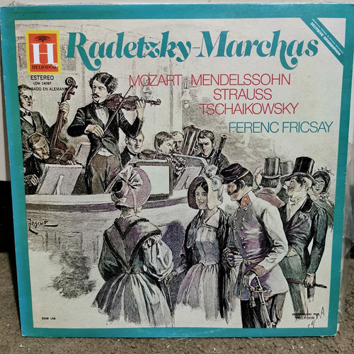 Disco Lp Radetzky Marchas- Mozart Mendelssohn,c